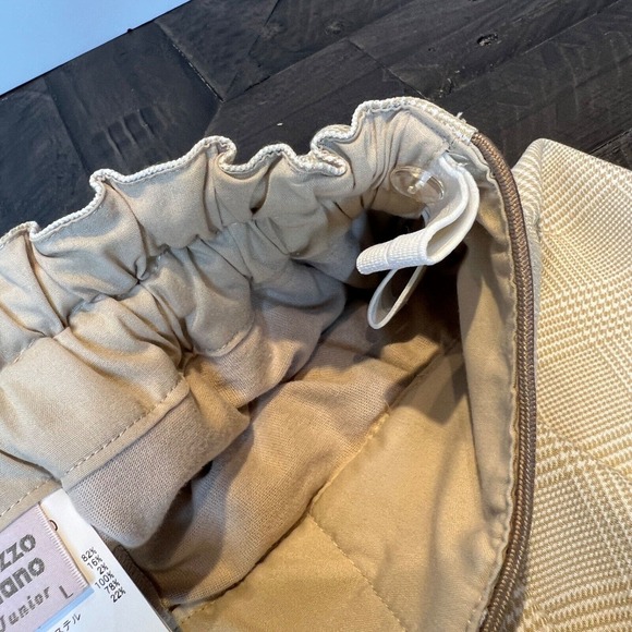 MIZZO PIANO JUNIOR GIRL CLASSY BEIGE SKIRT WITH INNER SHORTS & two side pocket - Picture 8 of 12